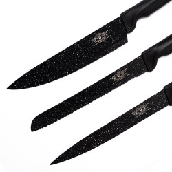 Set di coltelli piu' pelapatate colore pietra 6 pezzi