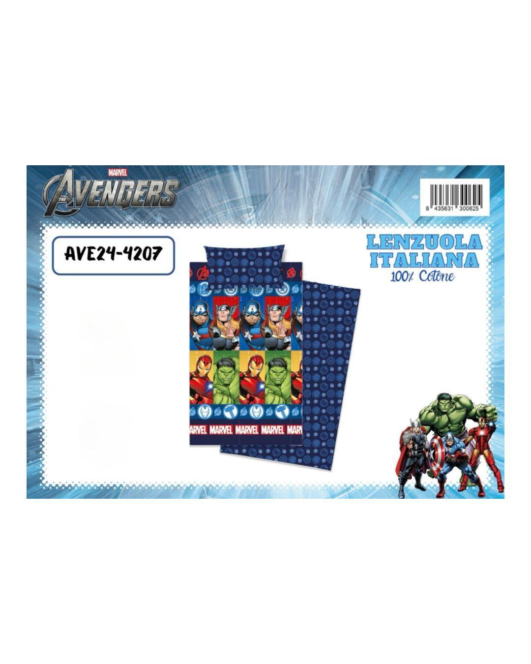 marvel lenzuola letto singolo avengers - foto 1