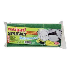 Spugna salvamani 3 pezzi fatigati - 18929