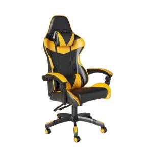 Sedia gaming giallo/nero