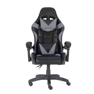 Sedia gaming grigio/nero